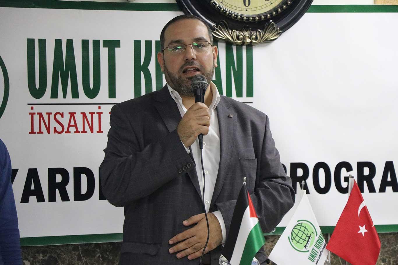 Gazze Destek Derneği Genel Müdürü Abdalmajed Alaloul